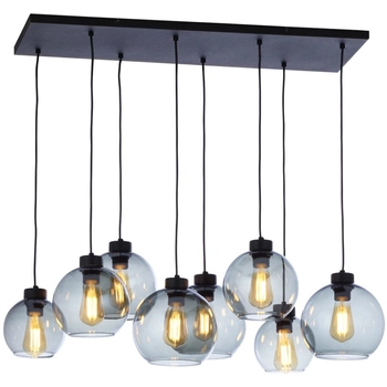 Industrialna wielopunktowa lampa wisząca Cubus 4113 TK Lighting czarna