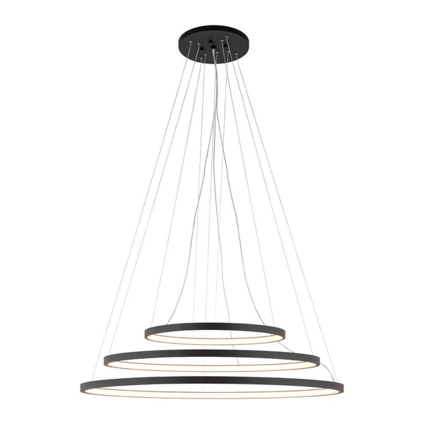 Ringi ledowe wiszące Agari Multi 5430 Shilo 165W 3000K czarne