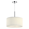 Jadalniana lampa wisząca Zaragoza ZAR1033 Dar Lighting srebrna kremowa