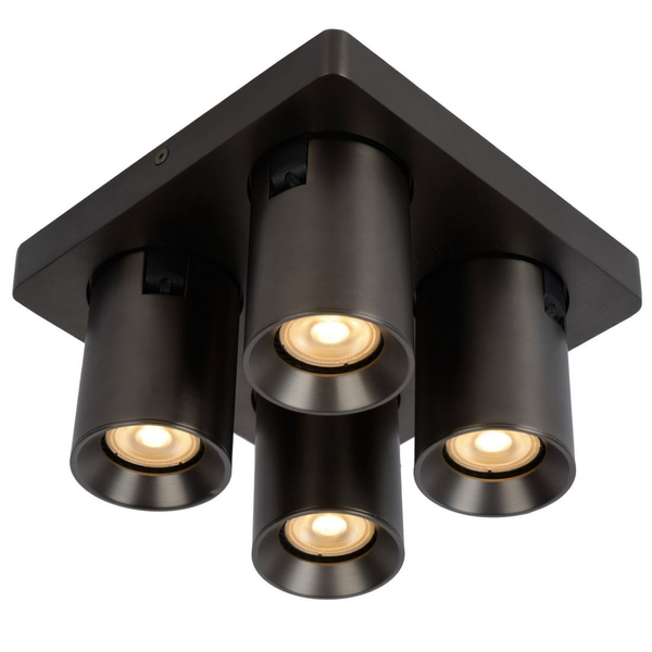 Downlight lampa sufitowa NIGEL 09929/20/16 regulowana czarna outlet