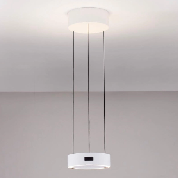 Wisząca lampa nad stół ALMAY LE44606 LED 24W 3000K pierścień biały