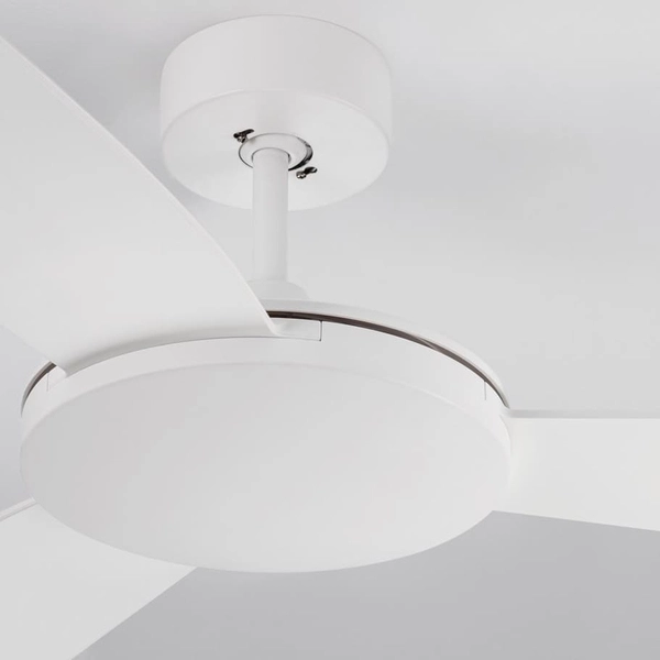 Wentylator sufitowy BLAIRE LE42963 Luces Exclusivas minimalistyczny metal biały