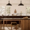 Wisząca lampa nad wyspę Palmetto QN-PALMETTO-P-M-UBZ do kuchni czarny