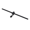 Salonowy kinkiet nad obraz Nevada LP-778/1W XXL BK LED 32W 4000K IP44 nowoczesny czarny