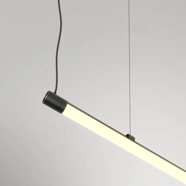 Wisząca lampa nad stół sticks czarna PIPER LED 26,5W 2700-4000K nad wyspę 71265-M942-D9-PH-12