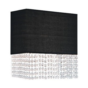 Dekoracyjna lampa ścienna Glamour AZ1587 Azzardo kryształy czarna