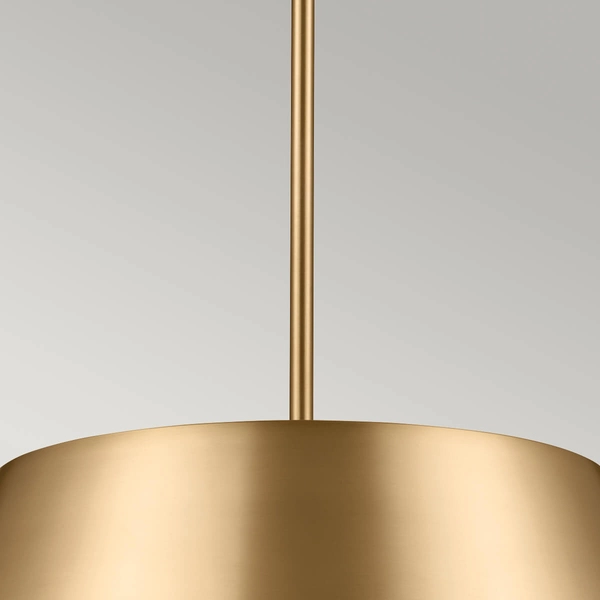 Mosiężna lampa wisząca Luella KL-LUELLA-3P-BNB Kichler metalowa mosiądz