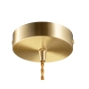 Designerska lampa wisząca Jupiter ST-1737M Step szczotkowany złoty