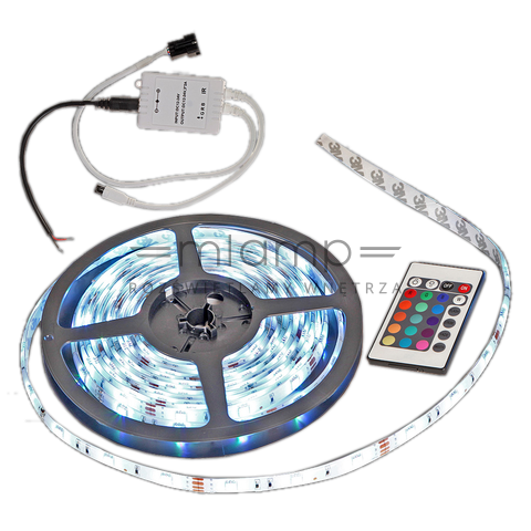 Taśma LED 36W Milagro EKZ2291 2250lm zmiana barwy RGB z pilotem IP65 pasek 5 metrów
