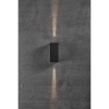 Prostokątna lampa na elewację Asbol 2019071003 LED 13,3W 3000K IP44 czarny