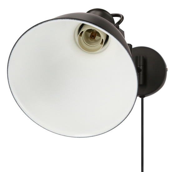Kinkiet na ściane ESPERA 21-85238 Candellux matowy stożek czarna