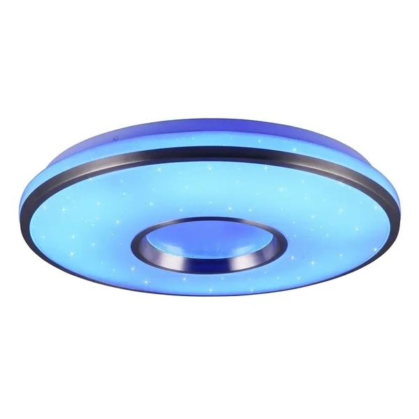 Sypialniany plafon RGB Realta R64401005 RL Light LED 24W 2700-6500K srebrna