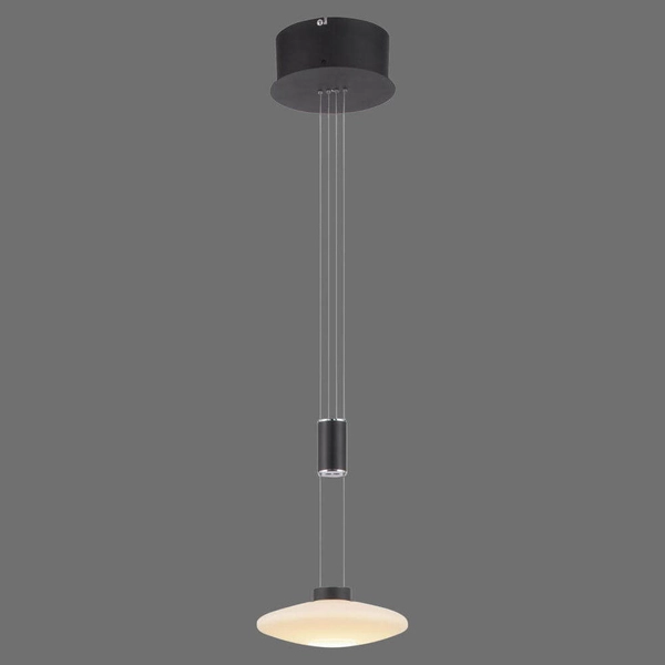 Lampa wisząca Lautada LED 7,5W 3000K z funkcją pamięci czarna