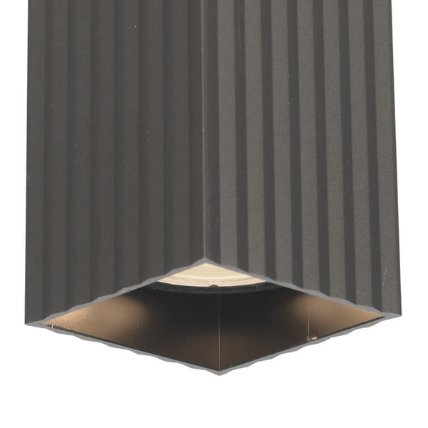 Downlight do gabinetu Tecno CLN-37492-S-BRO Italux podłużna brązowa