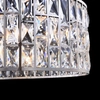 Wisząca LAMPA glamour GELID MOD184-PL-04-CH Maytoni kryształowa OPRAWA okrągły ZWIS crystals przezroczyste chrom