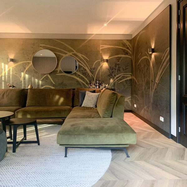 Kinkiet ścienny góra-dół XIO 09218/04/97 Lucide do biura mosiądz