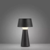 Lampa stołowa ABERA czarna LED 3W 3000K IP54 ściemniana nowoczesna do biura 19260-18