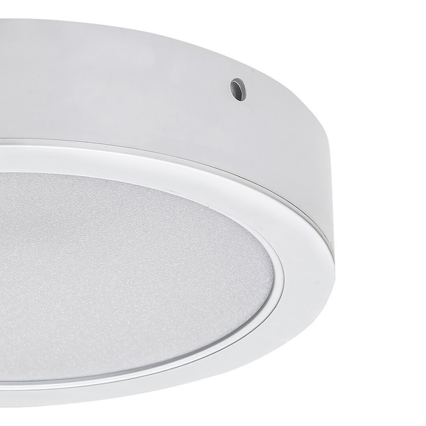 Natynkowa lampa okrągła Shaun 3171 LED 12W 4000K plafon do pokoju biały