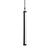 Lampa zawieszana Supersymmetry P096PL-L11BK LED 17W 4000K czarna-biała