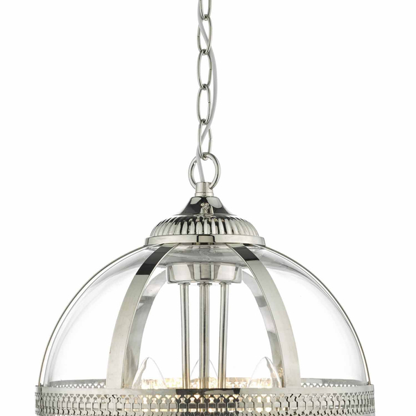 Lampa wisząca Vanessa VAN0338 Dar Lighting ball kula nikiel