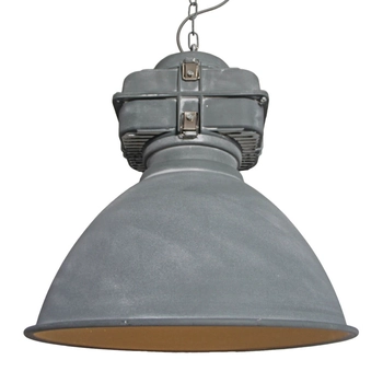 Lampa wisząca na łańcuszku Bismarck AZ1575 Azzardo do gabinetu szara