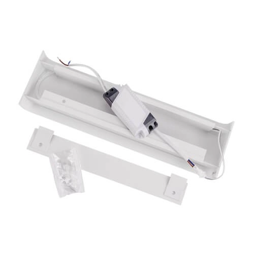 Kinkiet LAMPA ścienna ZELDA 03553 Ideus prostokątna OPRAWA metalowa LED 10W 4000K przyścienna biała