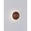 Nowoczesny ścienny kinkiet QUERILO LE75187 LED 11W 3000K IP54 rdzawy