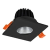 Lampa wpuszczana CLEAN AZ5989 LED 7W 3000-6000K IP44 czarny przezroczysty