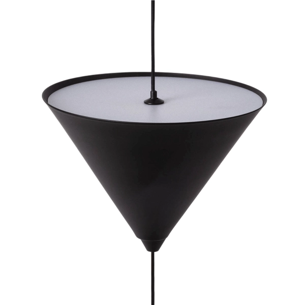 Nowoczesna lampa wisząca Questura ABR-LW-QST-13W LED 13W stożkowa czarna