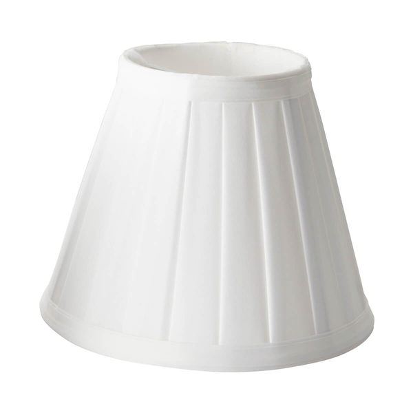 Abażurowy klosz do lampy Clip Shades LS162-WHT Elstead len klips biały