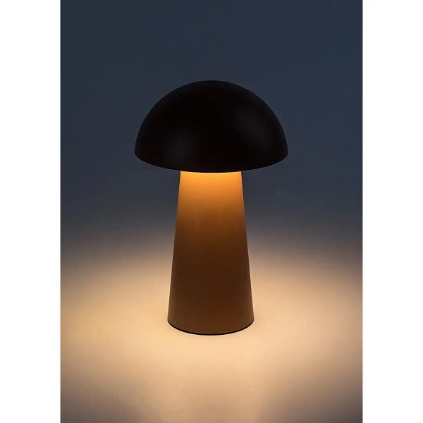 Dekoracyjna lampka stołowa grzyb Mireo 76039 LED 1,5W 3000K P44 brązowy