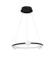 3-punktowa lampa wisząca Fria do jadalni LED 36W 3000K czarna biała