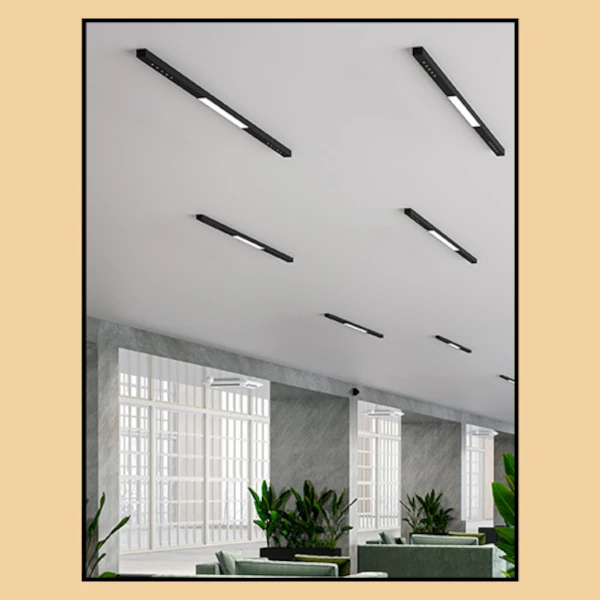 Oprawa sufitowa listwa czarna MIXLINE LED 16W 4000K natynkowa 40286-M940-W3-00-12