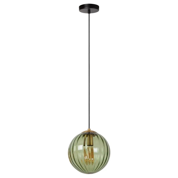 Pojedyncza lampa wisząca MONSARAZ 45493/30/33 Lucide zielony
