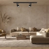 Lampa sufitowa szynoprzewodowa trójfazowa Hang Track ML2283 czarny