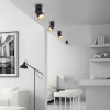 Lampa regulowana sufitowa ANDY ML9933 do salonu czarny złoty