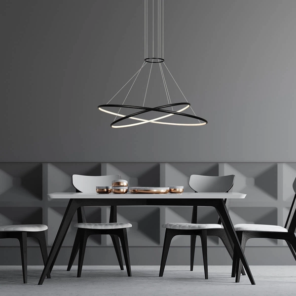 Wisząca lampa Halifax LP-940/2P BK CCT LED 45W 3000-6000K czarny