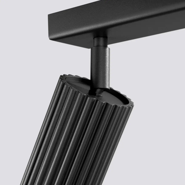 Lampa sufitowa na listwie KARBON SL.1584 tubki regulowane czarne