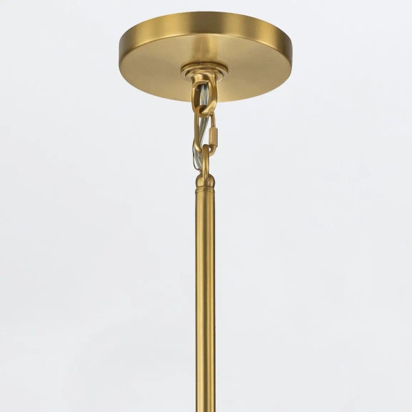 Lampa wisząca glamour Marvele MARVELE10-AB-OPAL tubki mosiądz