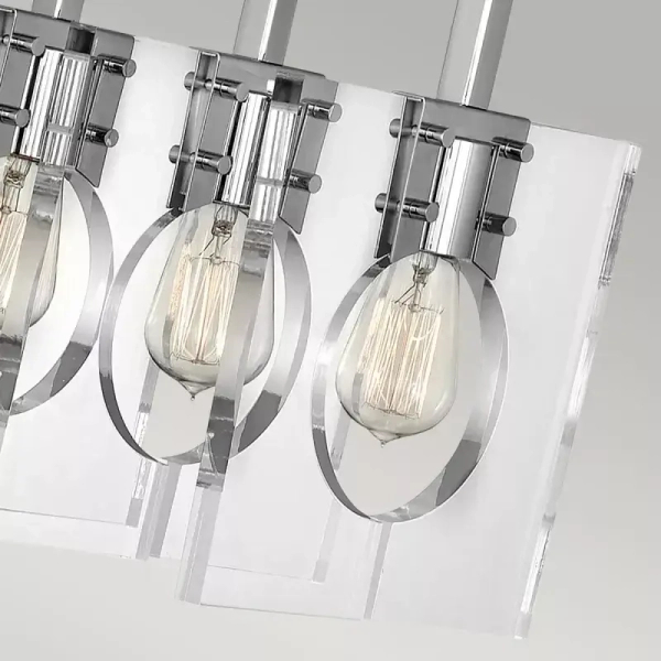 Lampa wisząca na łańcuchu LUDLOW QN-LUDLOW8-PN polerowany nikiel