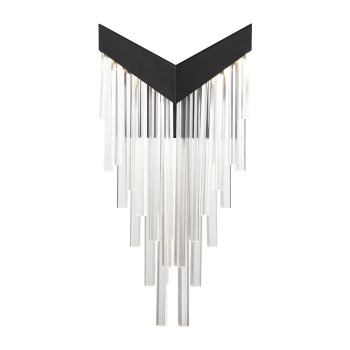Kinkiet ścienny do salonu Vivien QN-VIVIEN-1W-BK LED 12W 3000K czarny