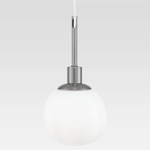 LAMPA wisząca ERICH MOD221-PL-01-N Maytoni szklana OPRAWA kula ZWIS ball nikiel