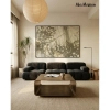 Stolik do nowoczesnych salonów NOURA MM001501100367 złoty metal 90cm