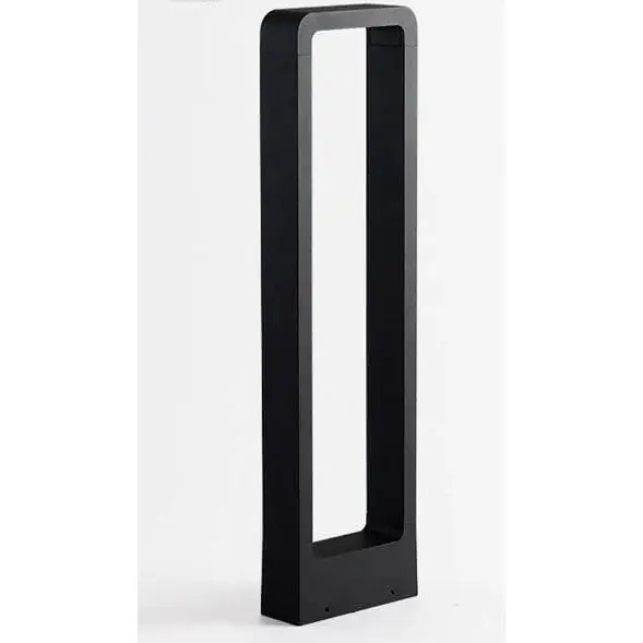 Ogrodowa lampa stojąca BRIDGE-GLB600WW prostokątna LED 7W 3000K IP65 czarna