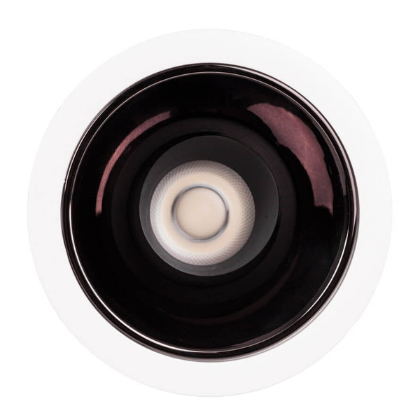 Wpustowa lampa z zasilaczem i modułem LED SPILIO H190.01 + HM190 3000K + HT190 OF/OFF Maxlight LED 10W 3000K IP65 czarna biała