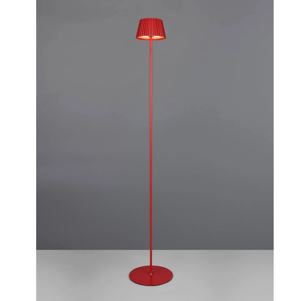 Zewnętrzna lampa stojąca Suarez R47706110 LED 2W 3000K IP44 czerwona