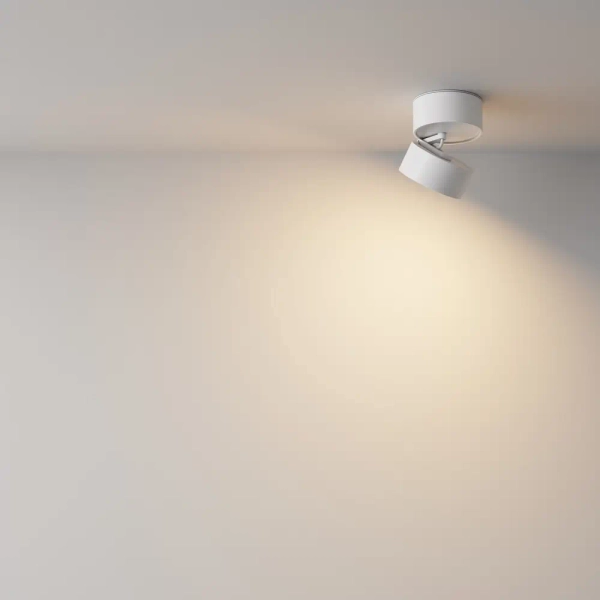 Regulowana sufitowa lampa Onda C024CL-12W3K-W-1 LED 12W 3000K biała