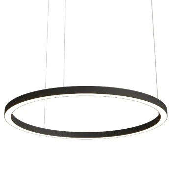 Nowoczesny żyrandol Aurum L PL0116-130-CCT-BK LED 55W CCT czarny