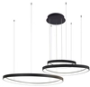 Lampa wisząca Amanda AZ5027 LED 150W ringi czarna