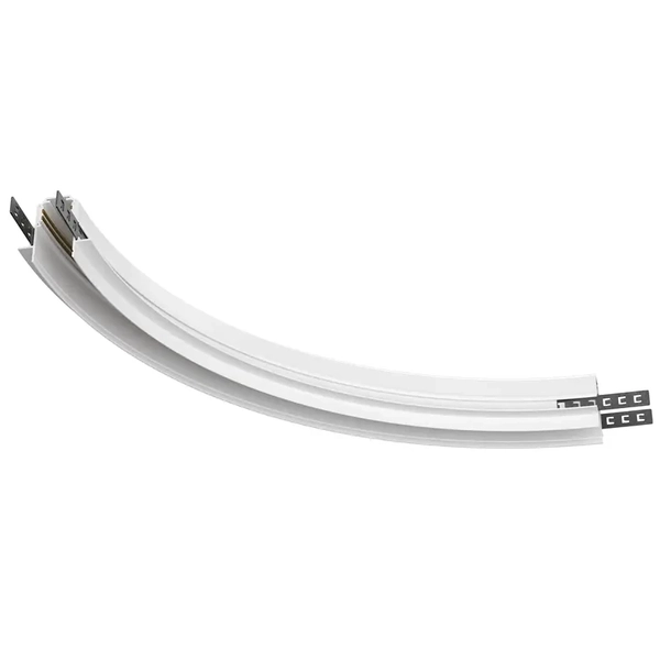 Promieniowe złącze Exility TRA044-angle.12W do szynoprzewodu magnetycznego białe